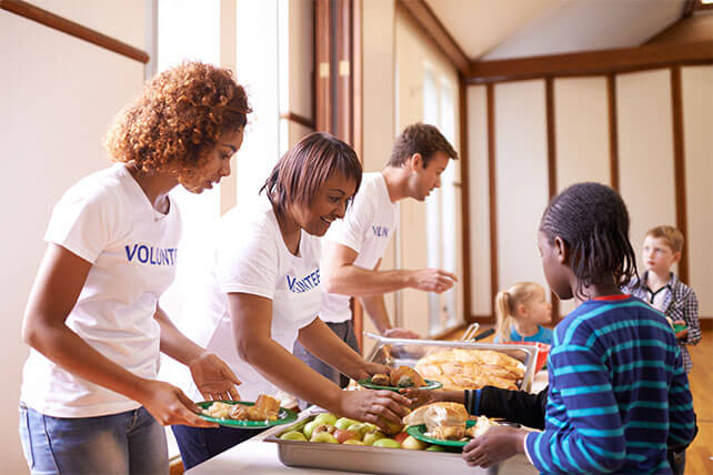 Organize fundraising activities for charity Annual