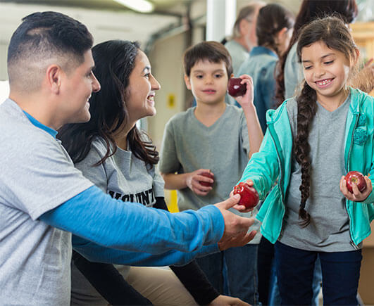 Organize fundraising activities for charity Annual