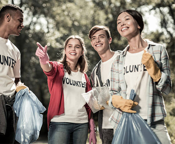 Organize fundraising activities for charity Annual