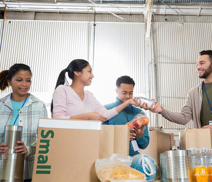 Organize fundraising activities for charity Annual