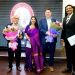 Dr Brown & Rev Tetseo with Mr Sumeet Nath & Dr Sudhi