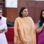 Dr Sudhi Nath @ Science Club along with Dr Hafia & Dr Ijyaa Singh from ReAct