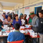 Free Medical Camp in Mayani, Uttarakhand (Under Project RLEK), Medicine Distribution Counter