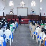 Mr Sumeet Nath Addressing the audience @ B M Gange Science Club