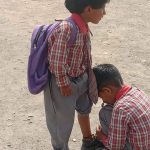 Siblings Love- A picture from one of project in Uttarakhand