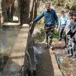 Traditional Water Storage resources- Our Children being taught in Relek